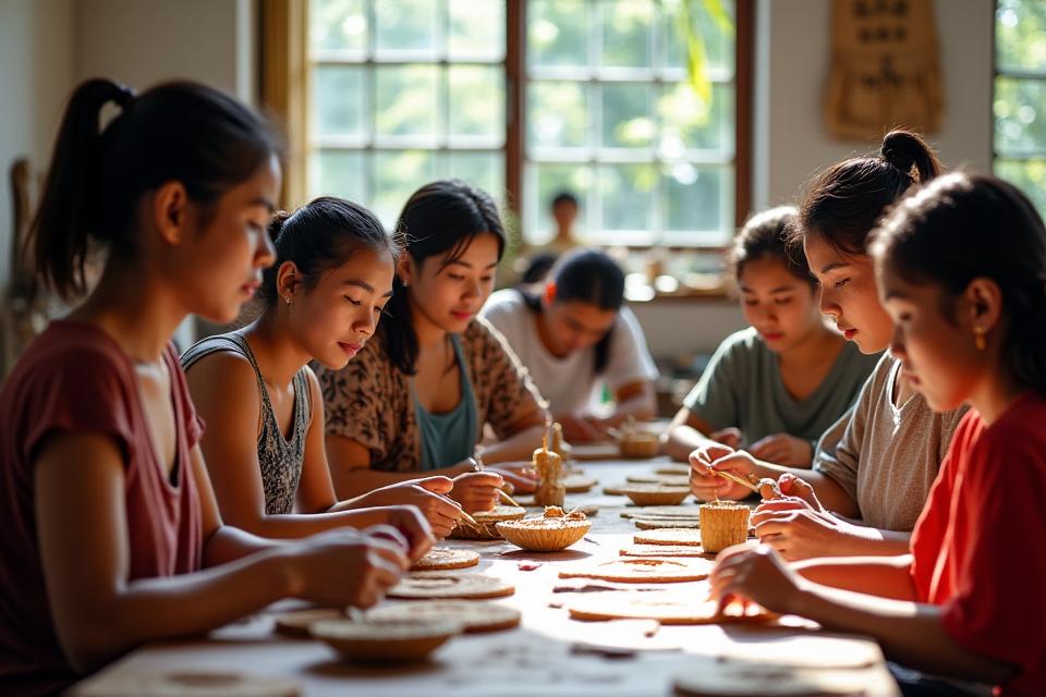 Cultural heritage art workshop sa Cebu