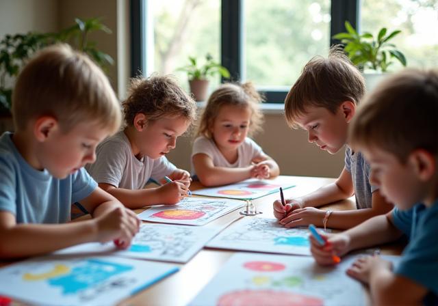 Visual storytelling workshop para sa mga bata